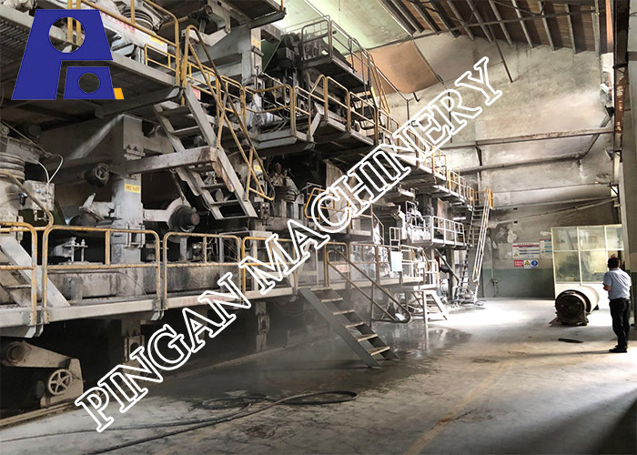 Two Sides Duplex Paper Board Making Machine Adopts 4ply Wire